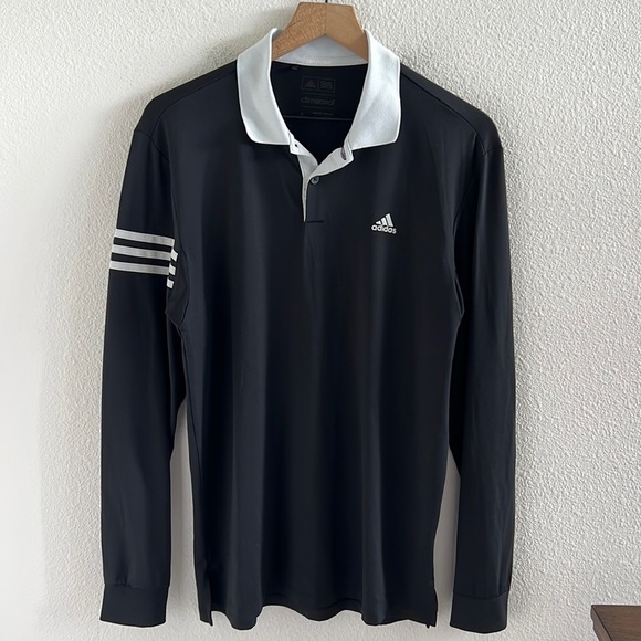 adidas Other - Adidas Climacool Long Sleeve Collared Active Shirt Small